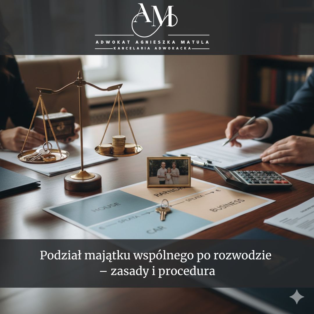 podział majątku wspólnego - adwokat gryfino